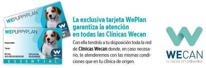 Tarjeta WePuppyPlan